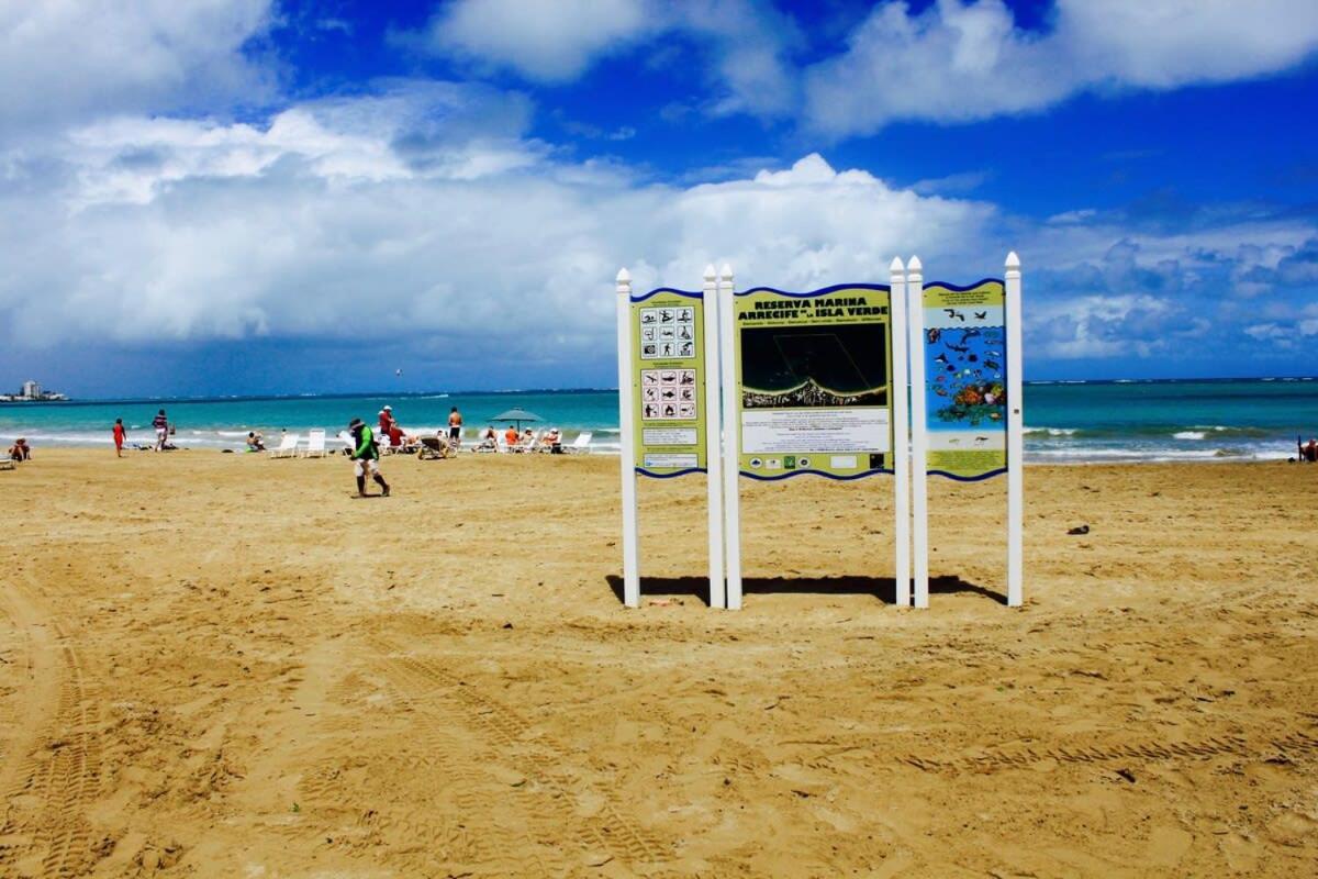 2Br Gem Ocean Front Building Isla Verde Beach Σαν Χουάν Εξωτερικό φωτογραφία